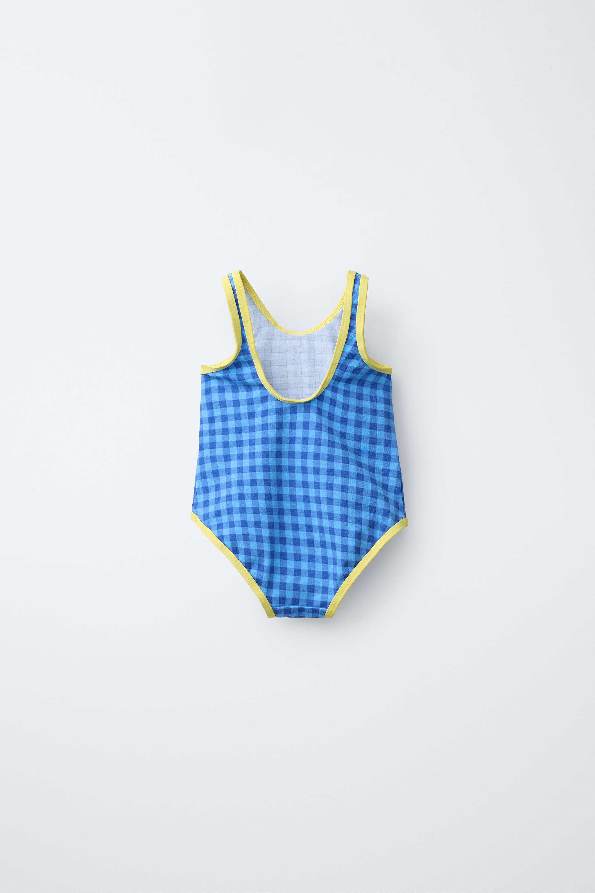 2-6 YEARS / CASA LAWA X ZARA KIDS PLAID SWIMSUIT